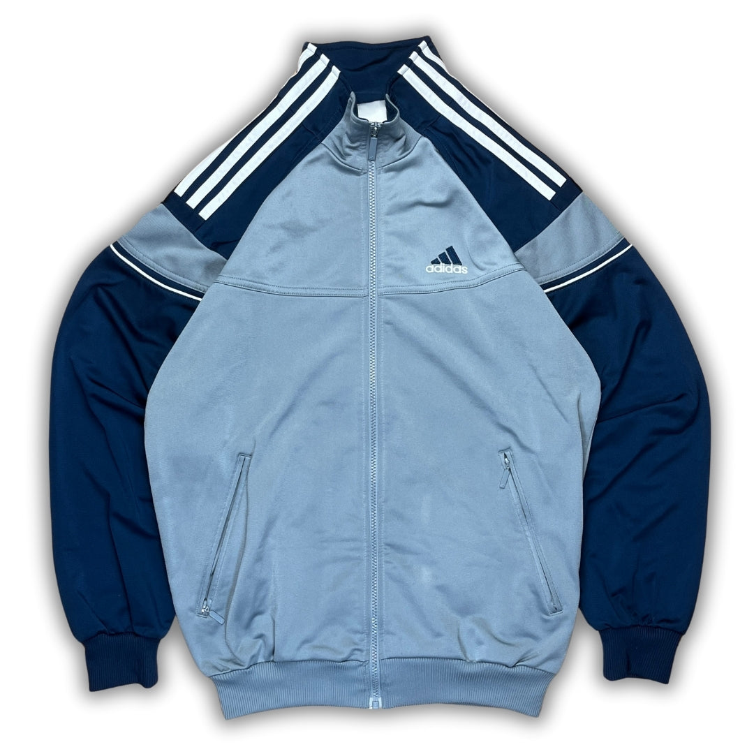 Vintage Adidas Blue Grey Trackjacket (S)