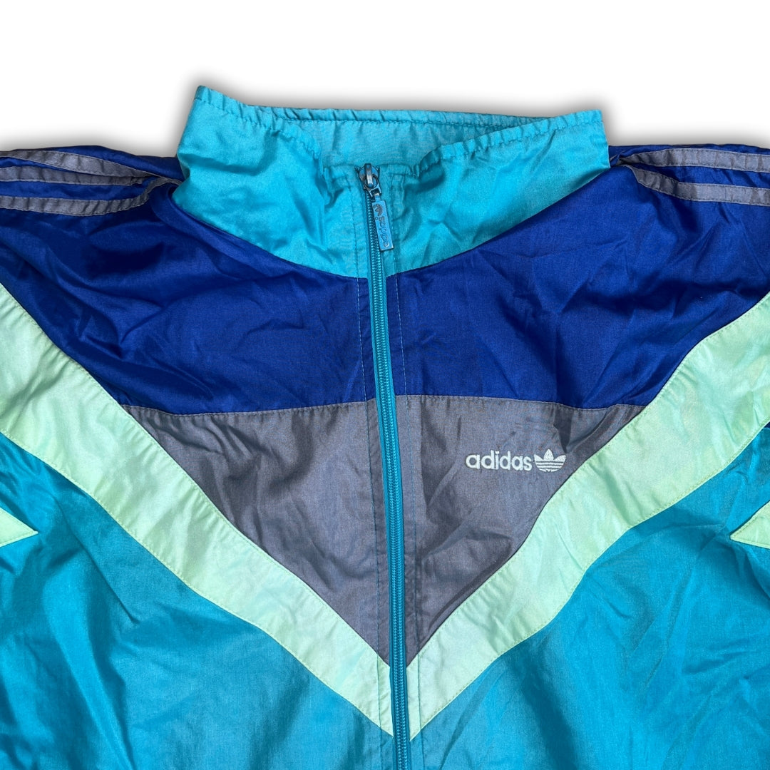 Vintage Adidas Blue Rave Trackjacket (L)