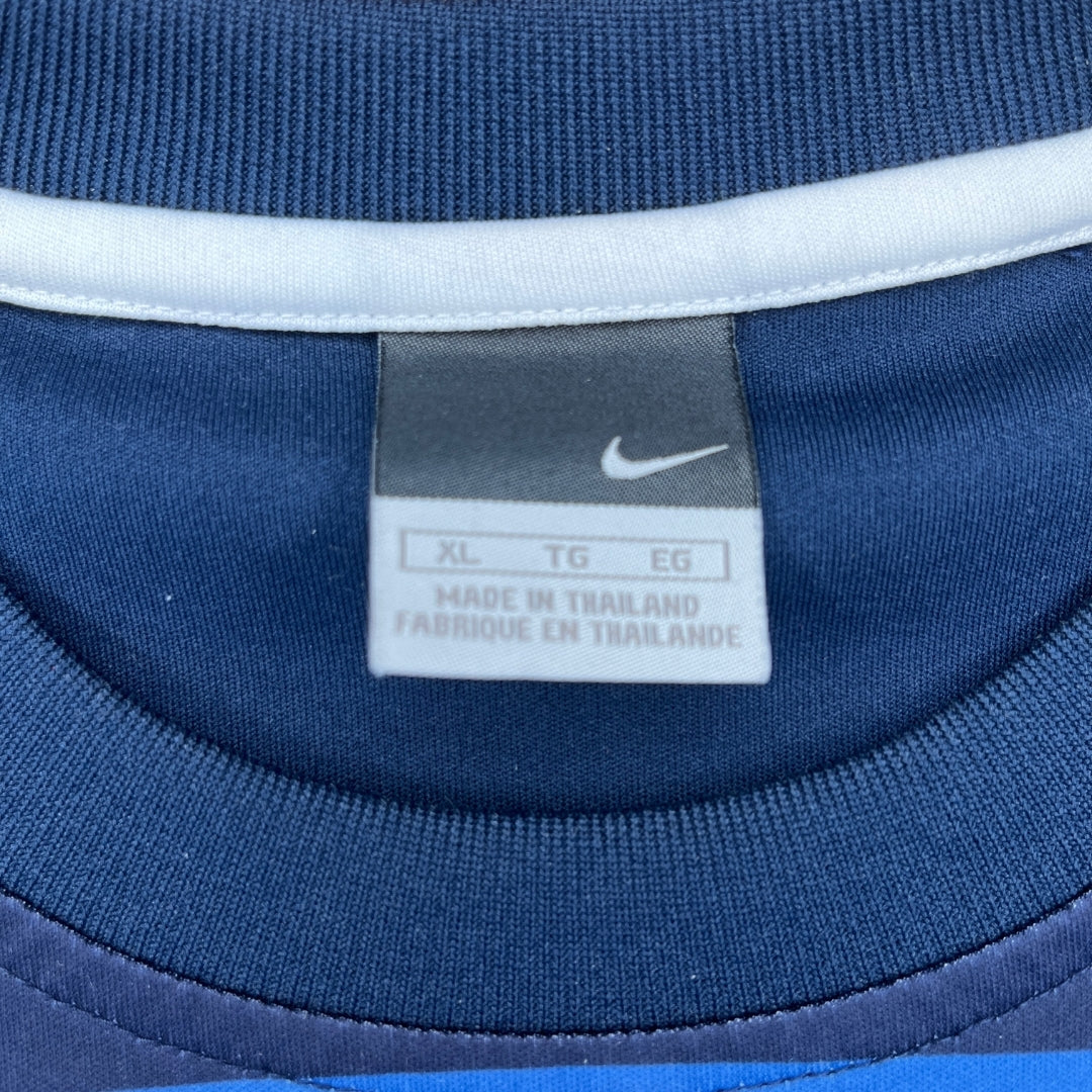 Vintage Blue Nike Retro Shirt (XL)
