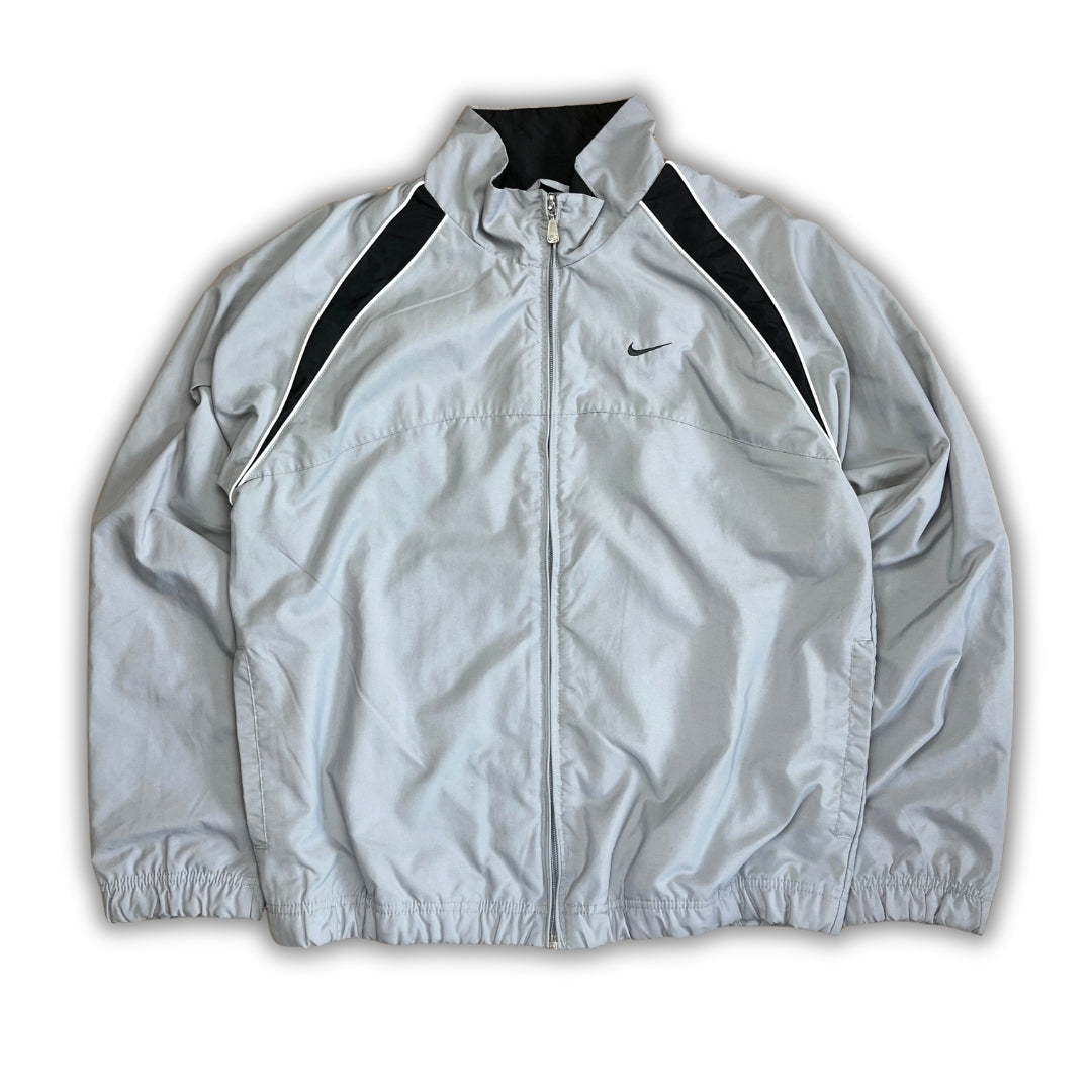 Vintage Nike Black Grey Trackjacket (S)