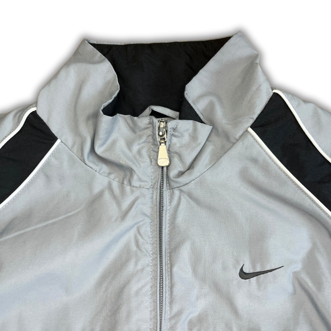 Vintage Nike Black Grey Trackjacket (S)