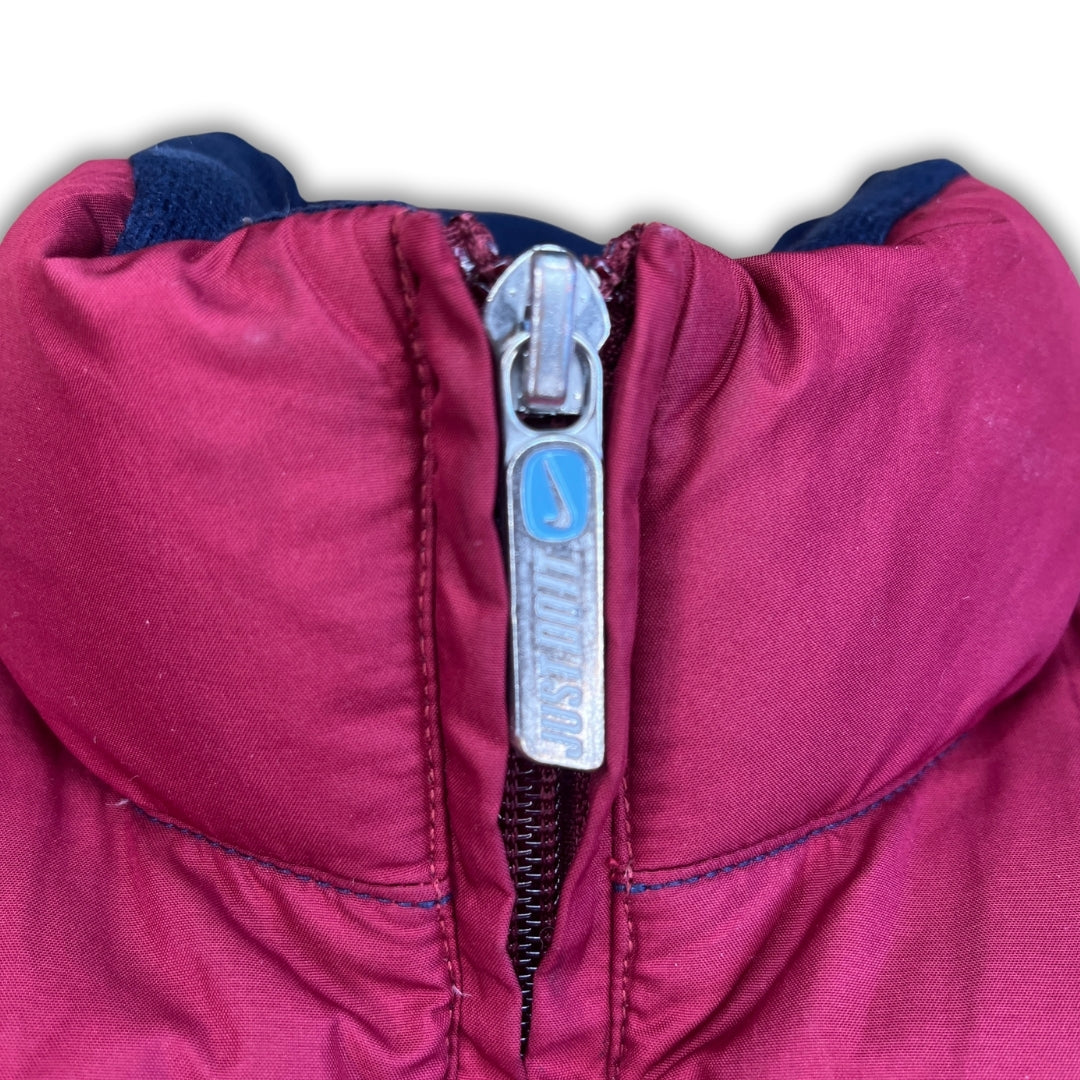Vintage Nike Red Blue Puffer Weste (S)