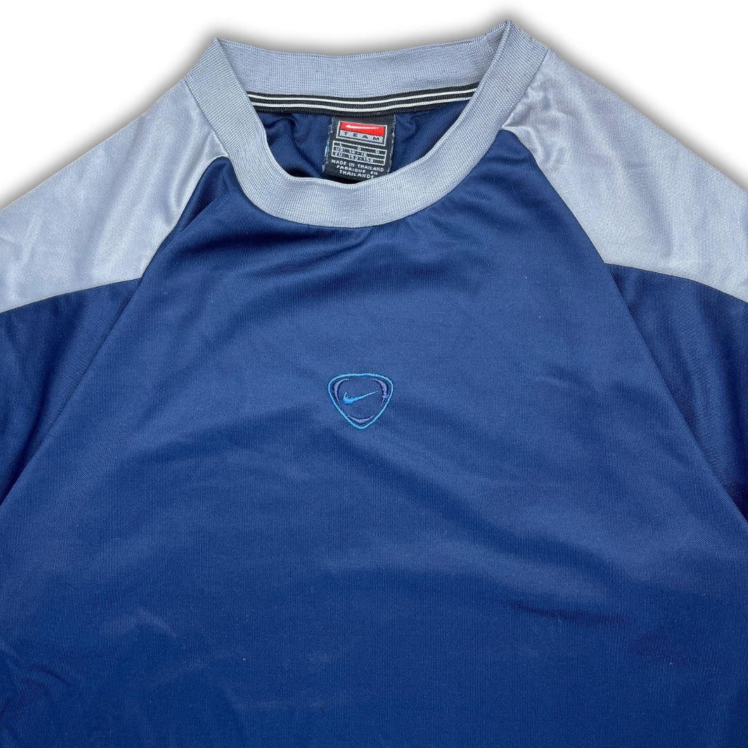 Vintage Nike Blue Retro Shirt (S)