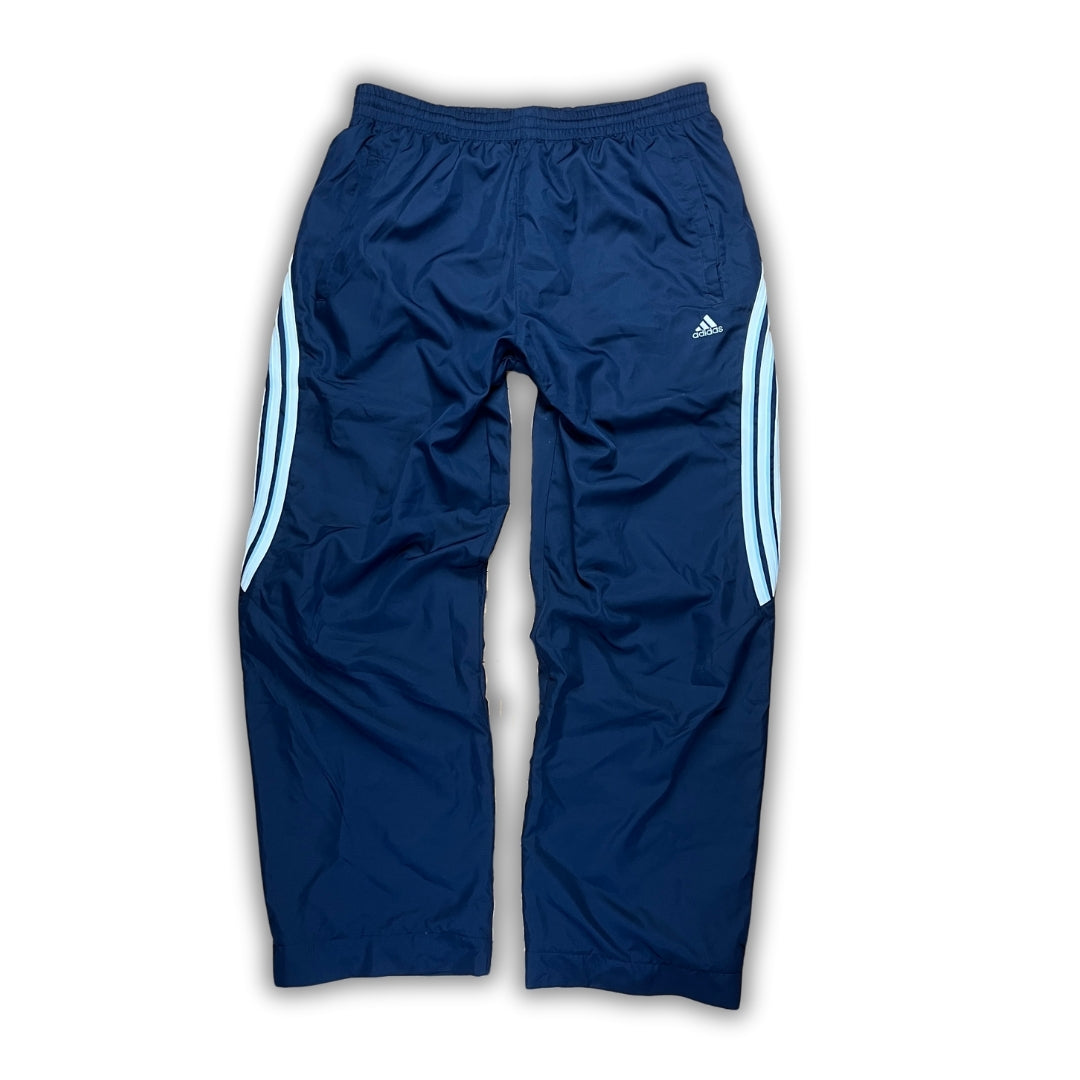 Vintage Adidas Blue Trackpants (L)