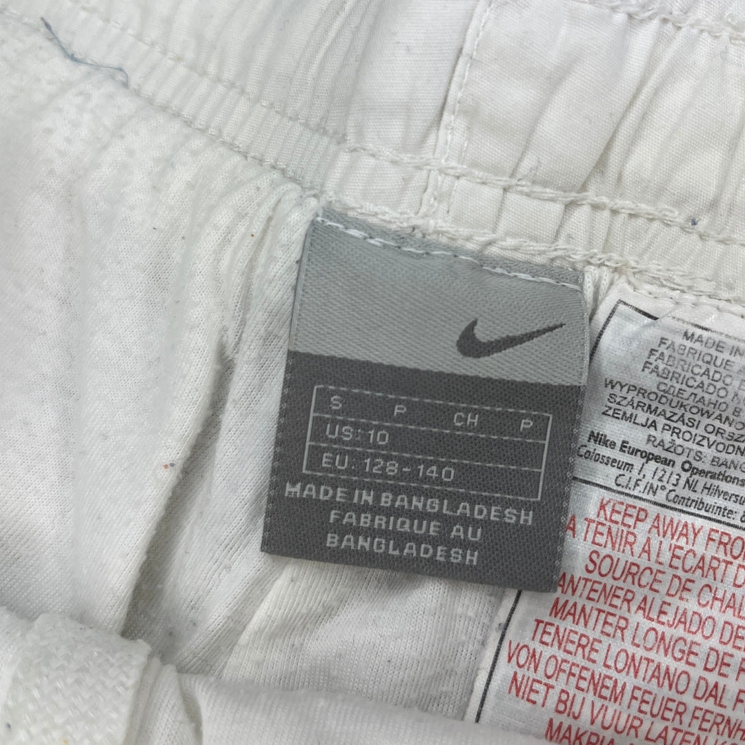 Vintage Nike White Blue Trackpants (S)