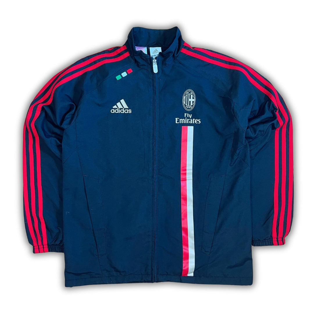 Vintage Adidas Black AC Milan Trackjacket (S)