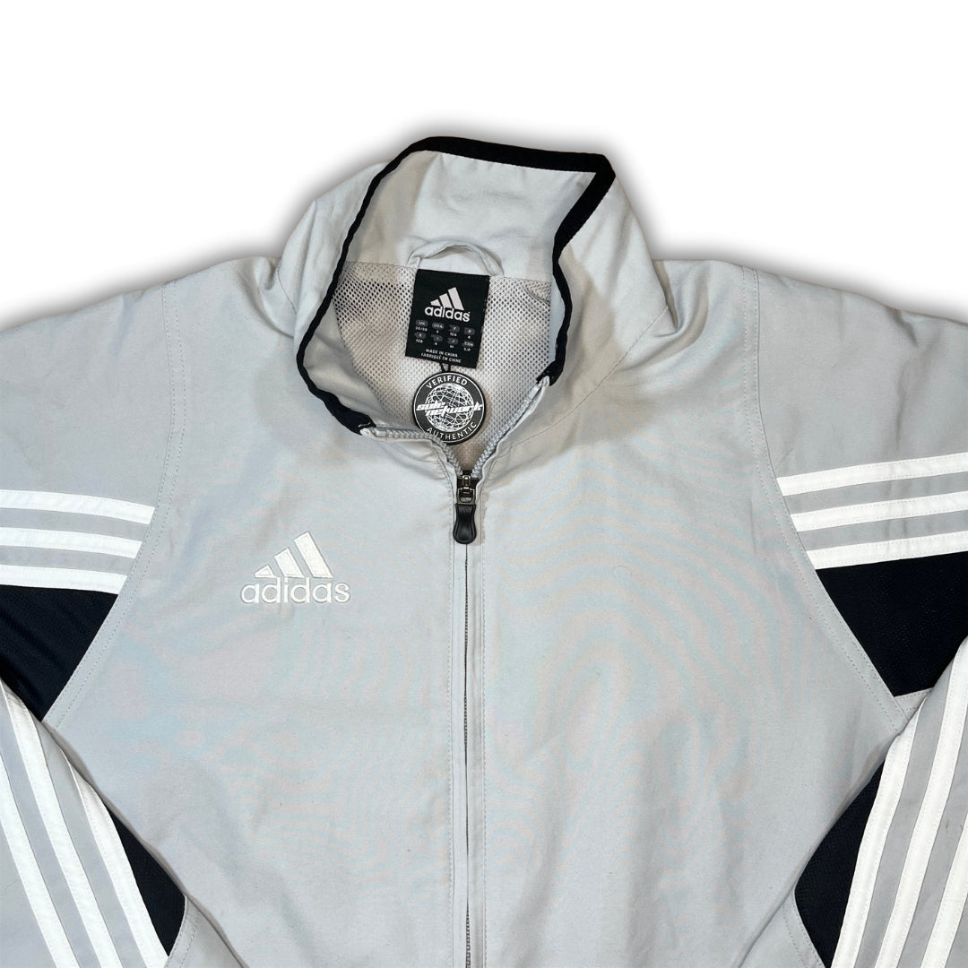 Vintage Adidas Light Grey Trackjacket (XL)