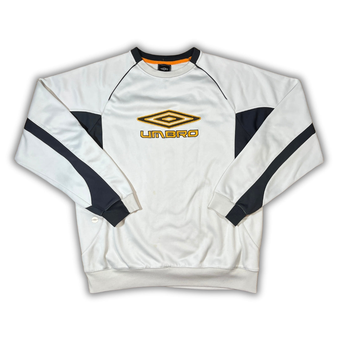 Vintage White Umbro Hoodie (L)