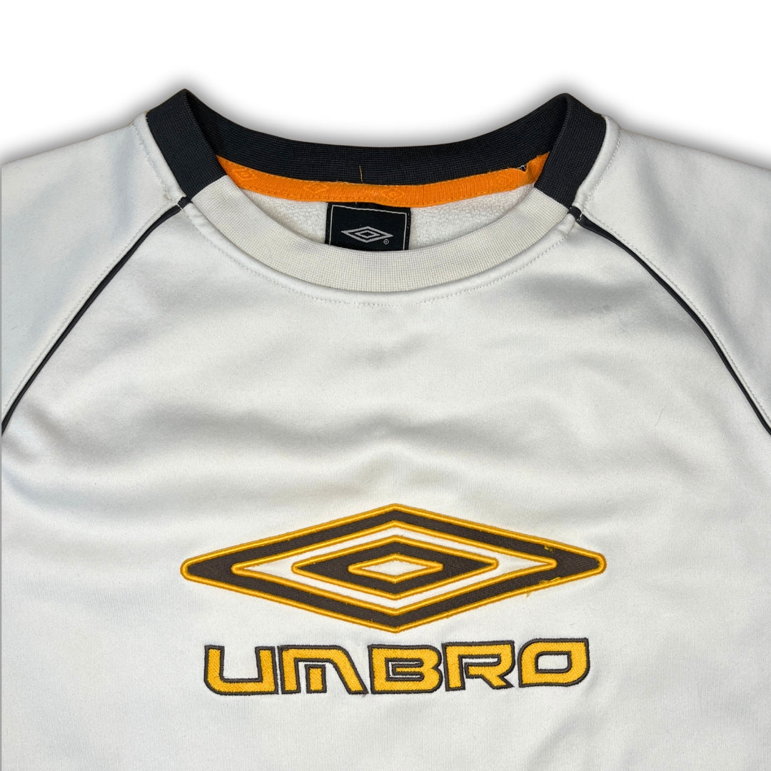 Vintage White Umbro Hoodie (L)