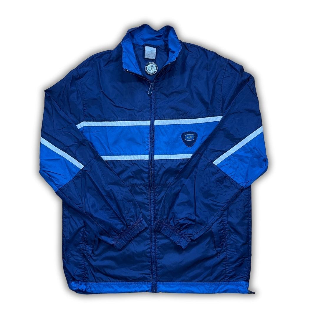 Vintage Nike Blue Regen Jacke (M) - Solenetwork