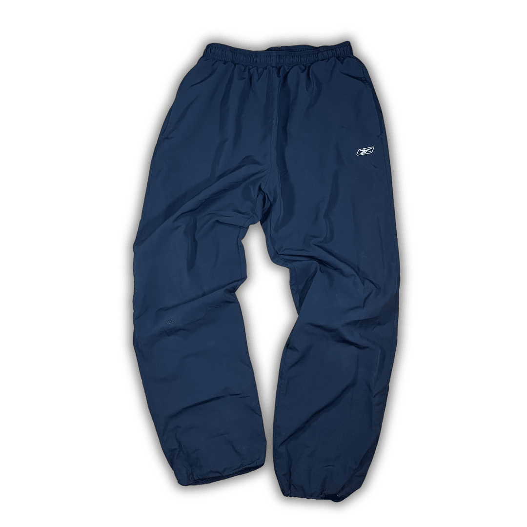 Vintage Reebok Dark Blue Trackpants (S) - Solenetwork