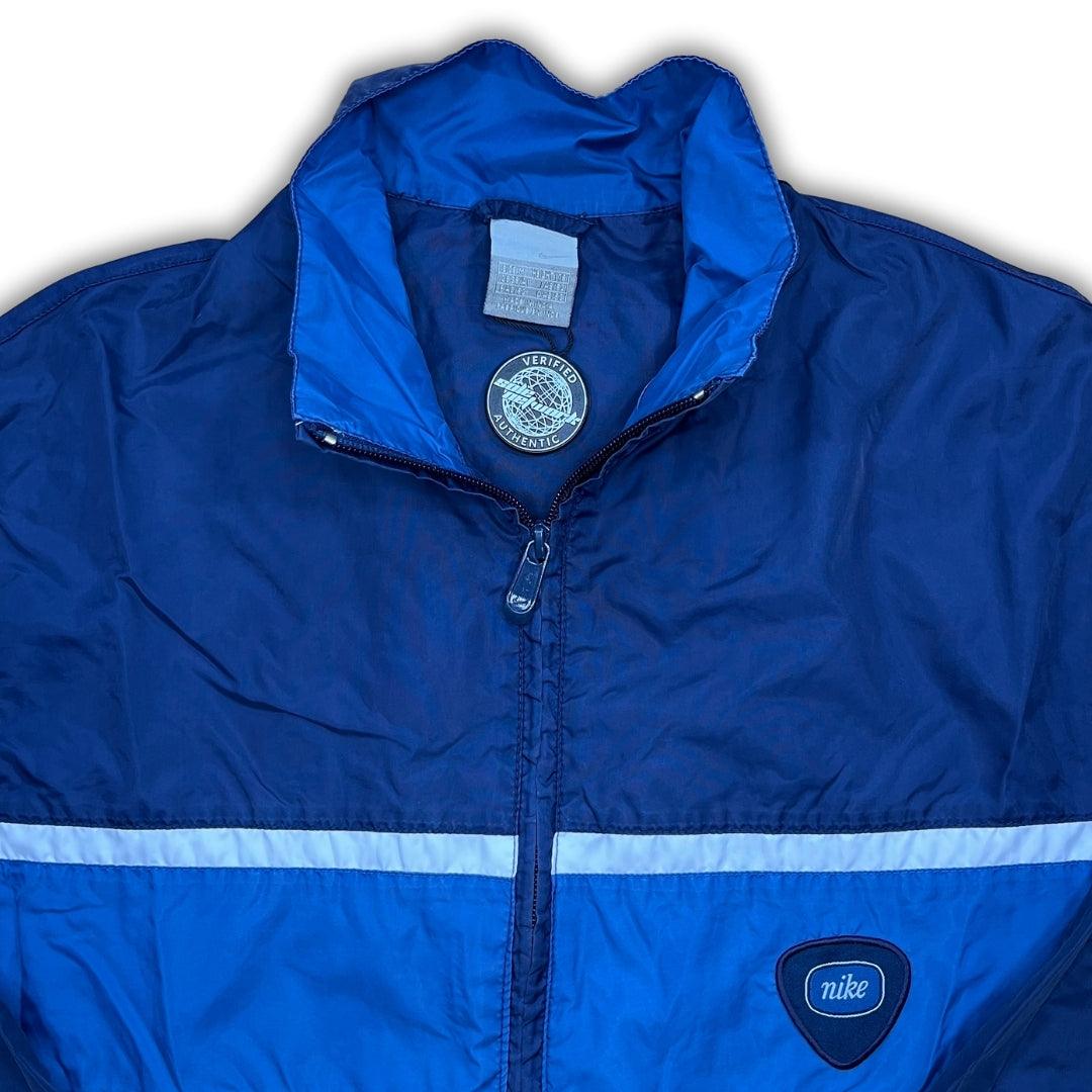 Vintage Nike Blue Regen Jacke (M) - Solenetwork