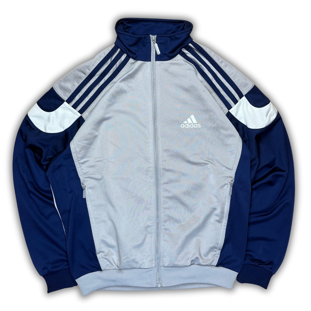 Vintage Adidas Blue Grey Trackjacket (S)