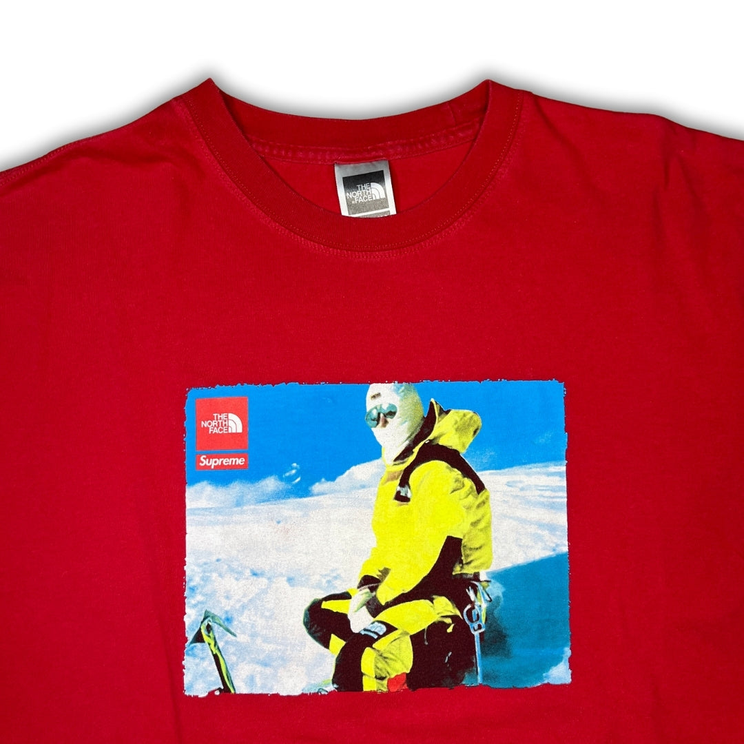 Vintage Red Supreme x The North Face Shirt (M)