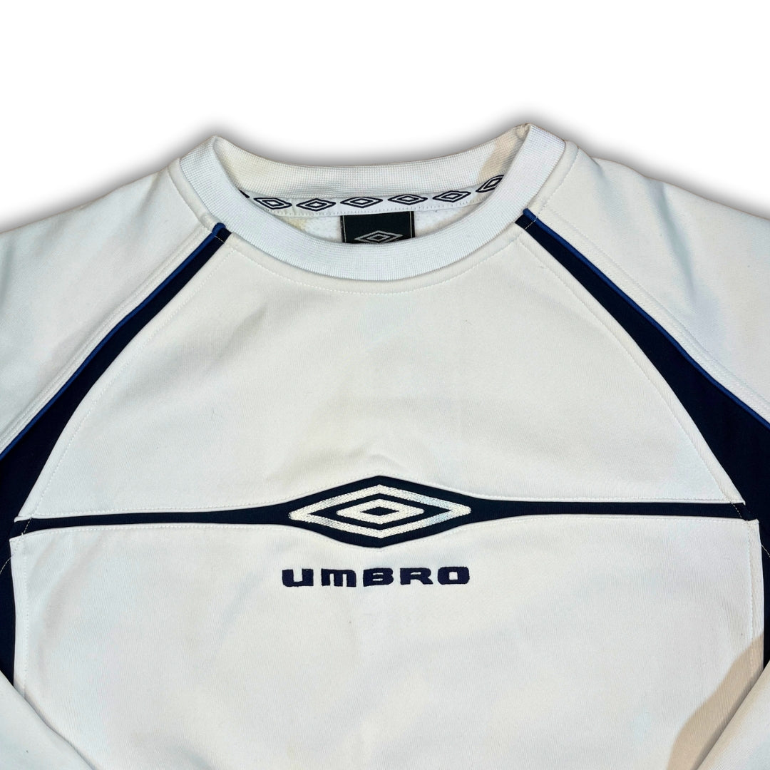 Vintage White Umbro Hoodie (S)