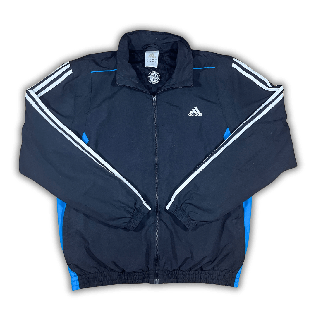 Vintage Adidas Dark Blue Trackjacket (L) - Solenetwork