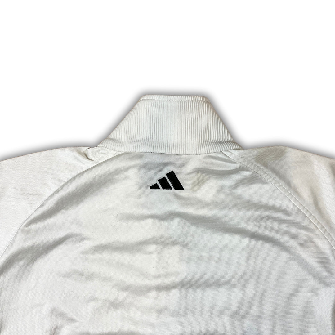 Vintage Adidas White Trackjacket (M)