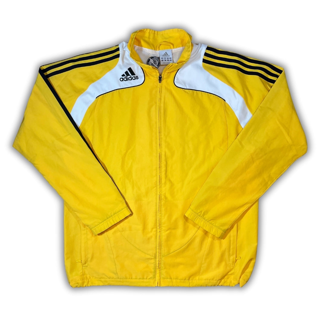 Vintage Adidas Yellow Trackjacket (XL)