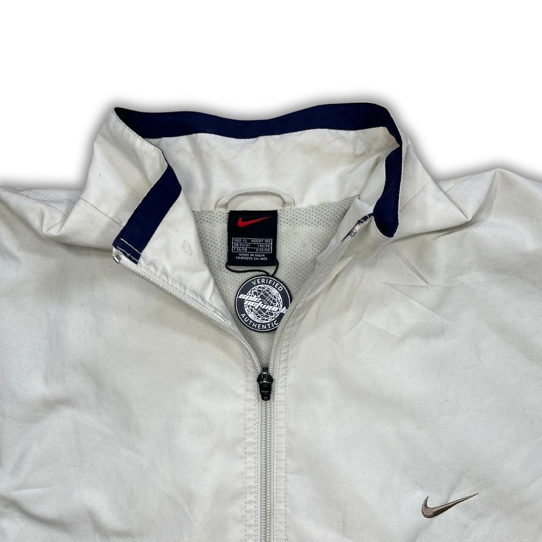 Vintage Nike Beige Trackjacket (XL) - Solenetwork