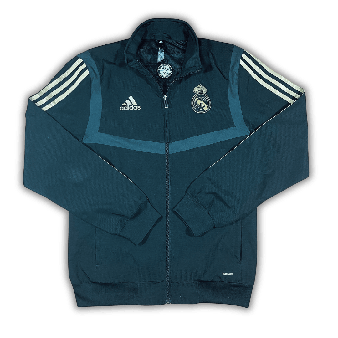 Vintage Adidas Black Real Madrid Trackjacket (S) - Solenetwork