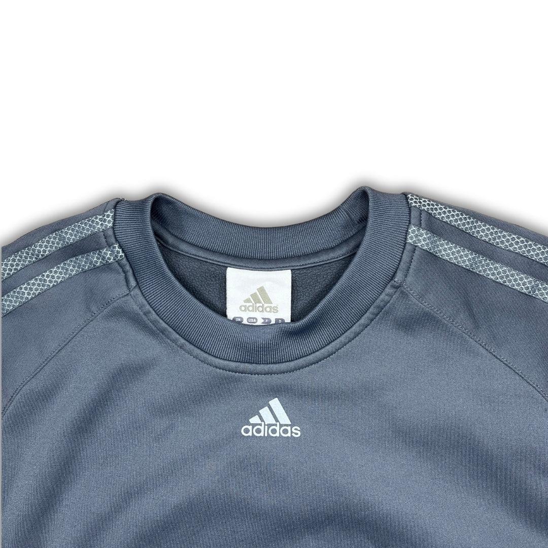 Vintage Adidas Grey Hoodie (S) - Solenetwork