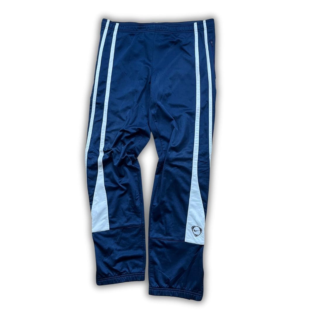 Vintage Nike Dark Blue Trackpants (L) - Solenetwork