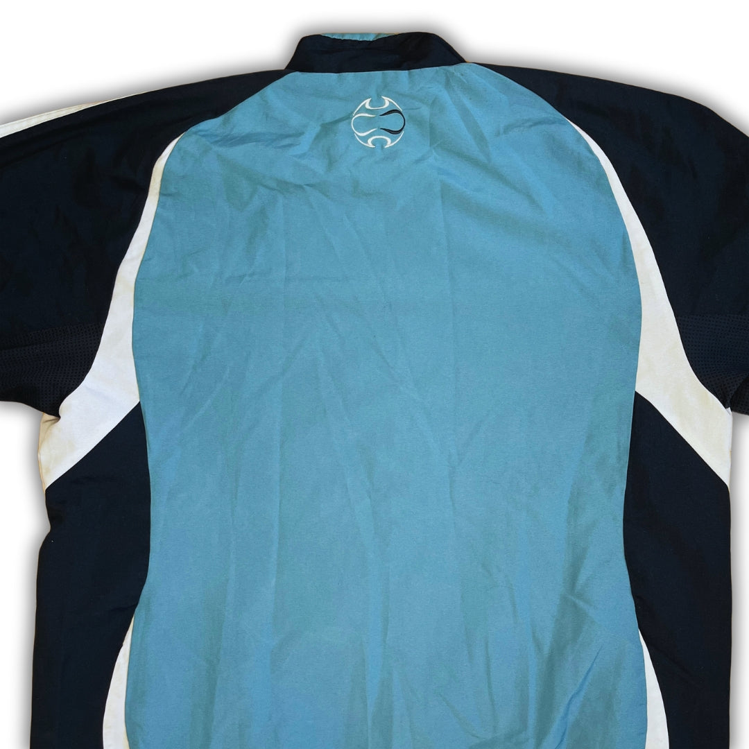 Vintage Adidas Blue Wave Track Jacket (L)