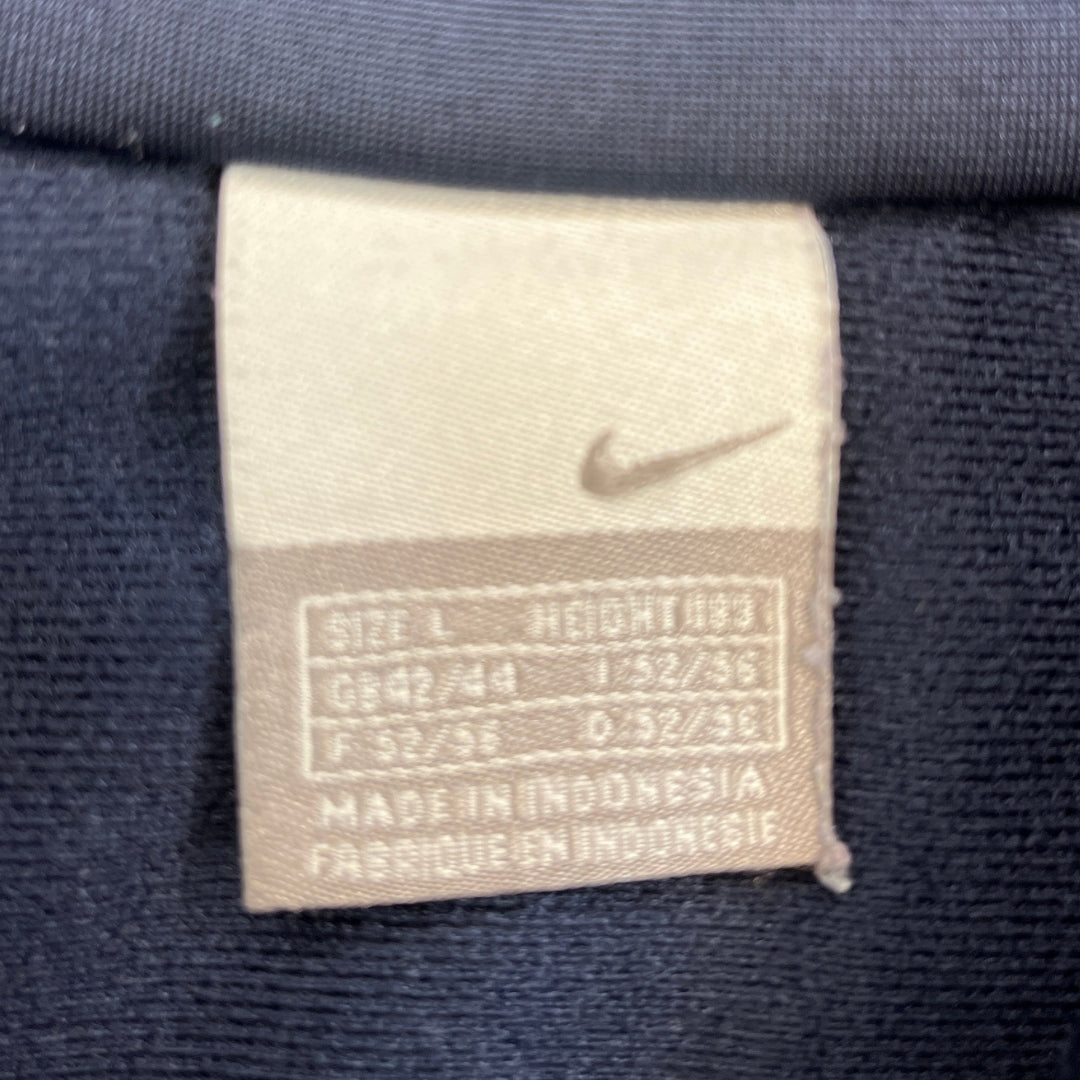 Vintage Nike Beige Blue Track Jacket (L)