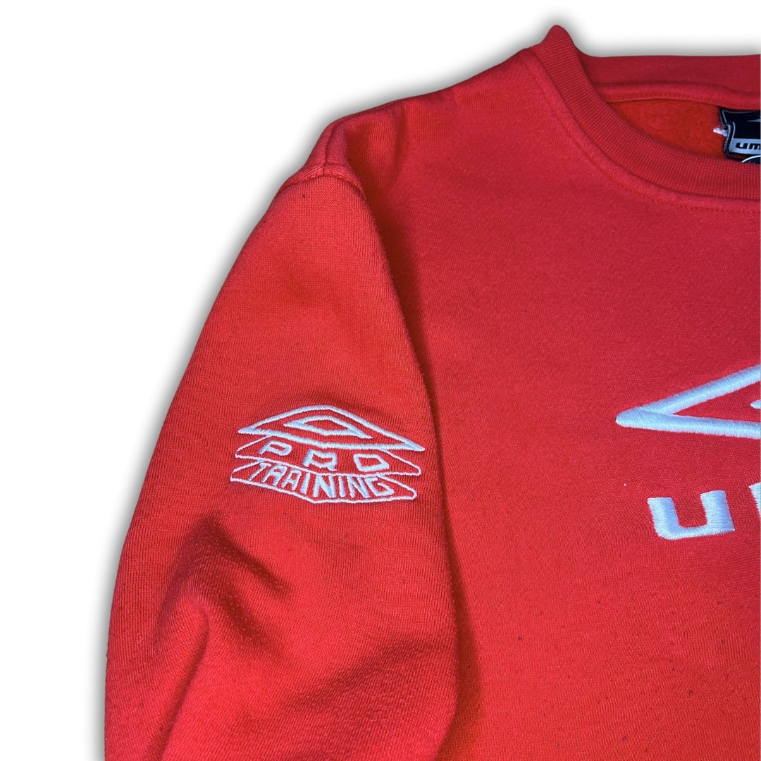 Vintage Umbro Red Hoodie (M)