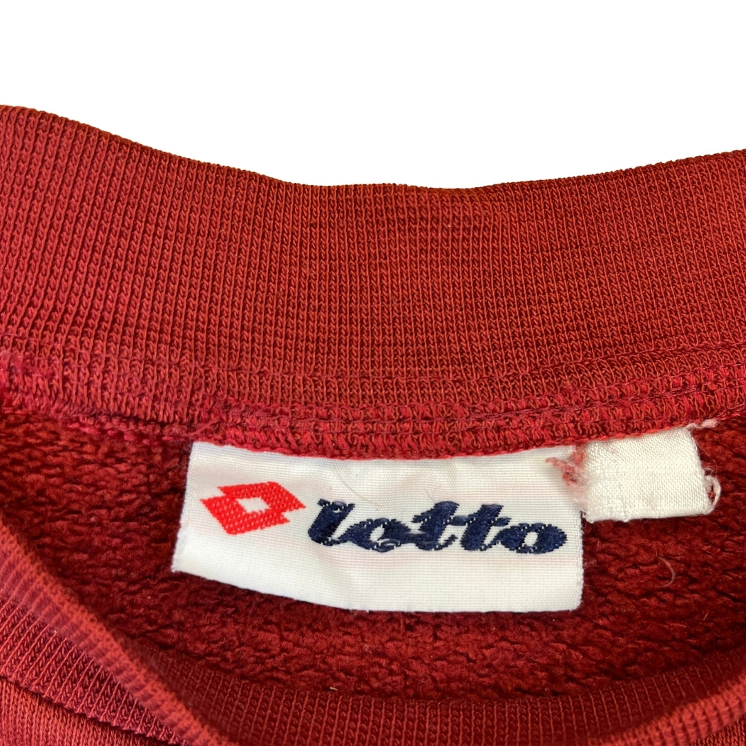 Vintage Lotto Red Hoodie (S)