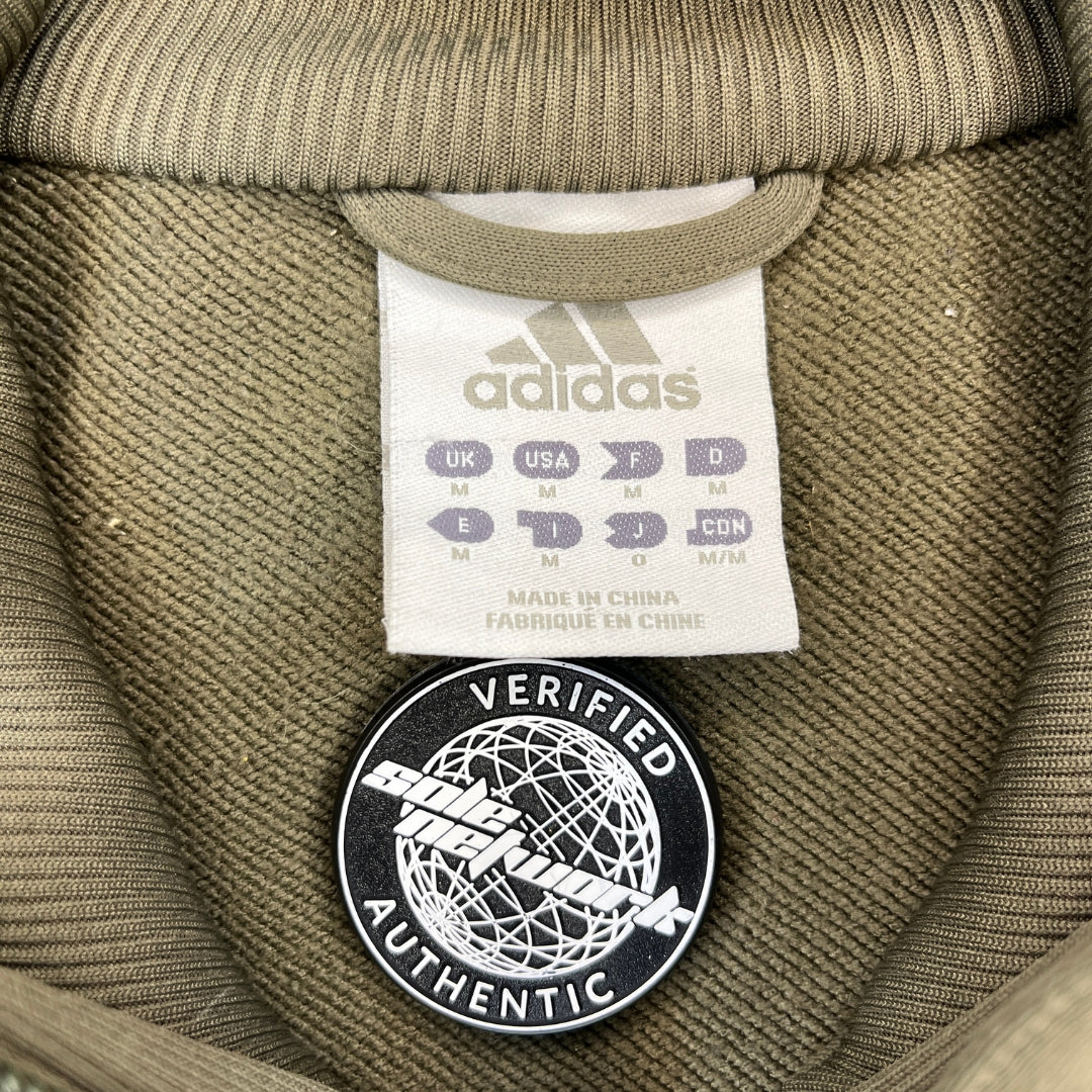 Vintage Adidas Olive Trackjacket (M)