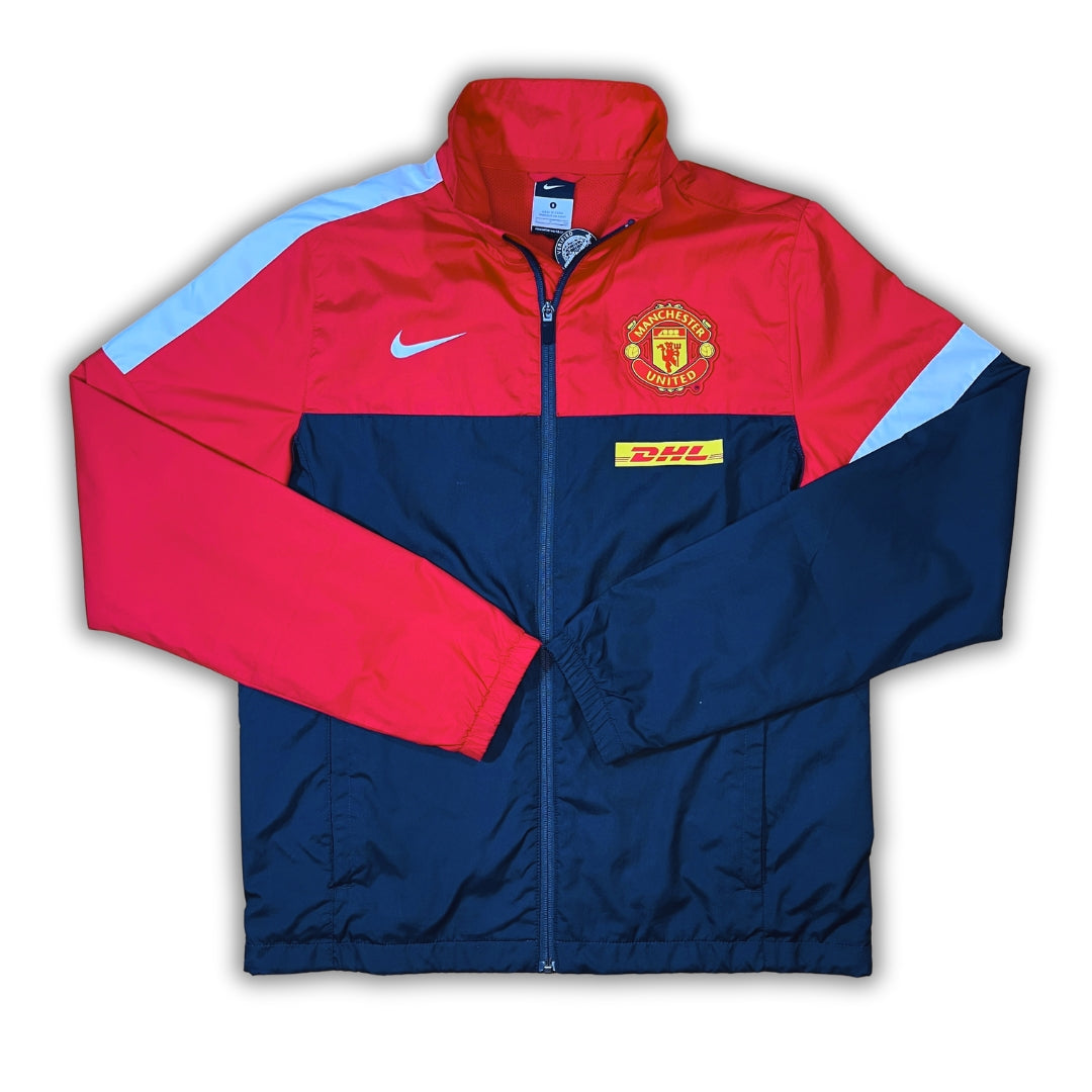 Vintage Nike Red Manchester United Trackjacket (S)