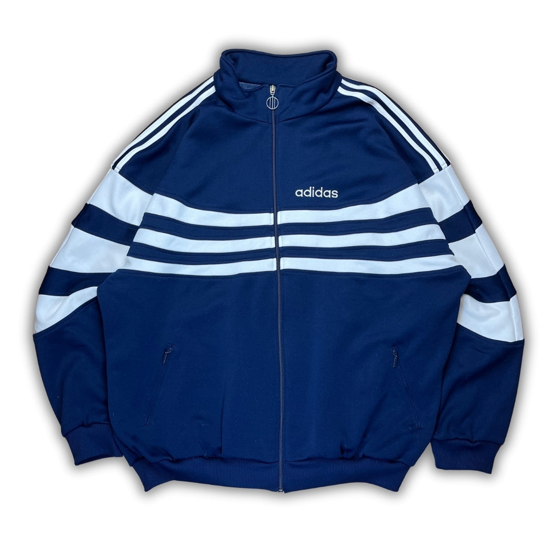 Vintage Adidas Wave Zip-Hoodie (XL)