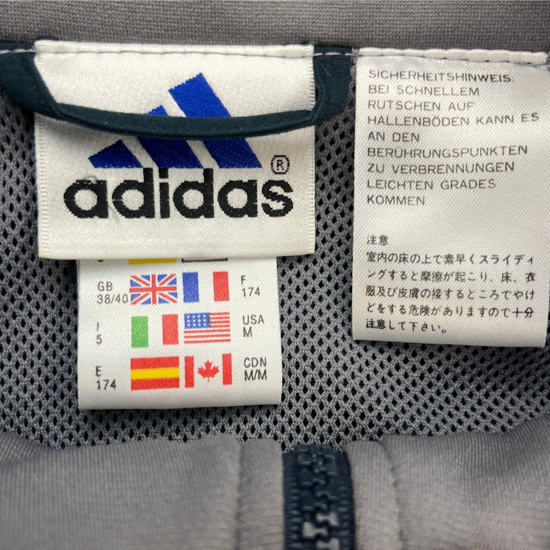 Vintage Adidas Gray FC Liverpool Track Jacket (M)