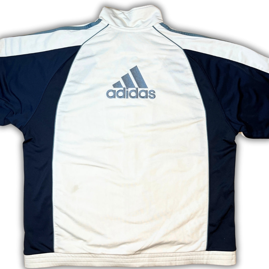 Vintage Adidas White Trackjacket (L)