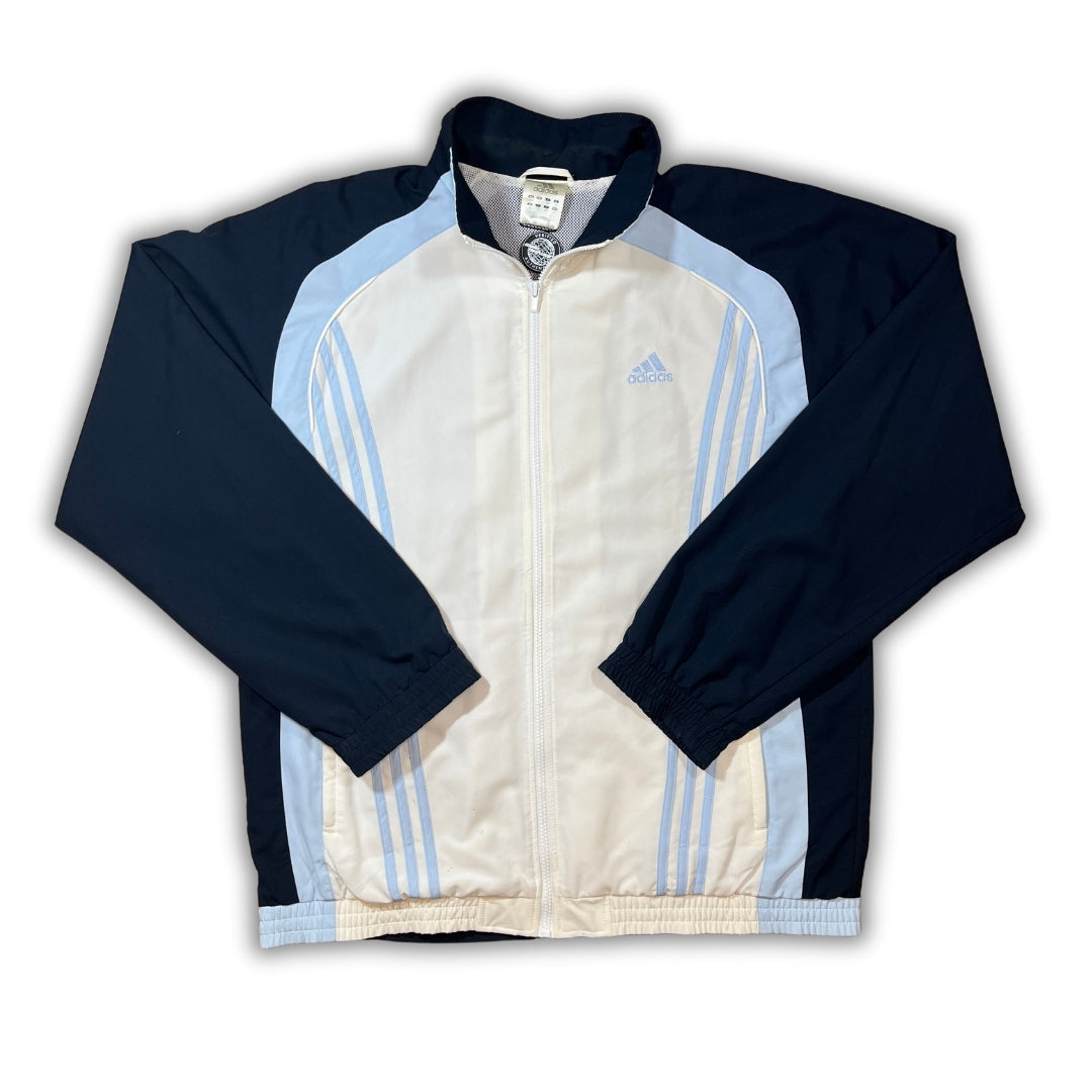 Vintage Blue Adidas Trackjacket (L)