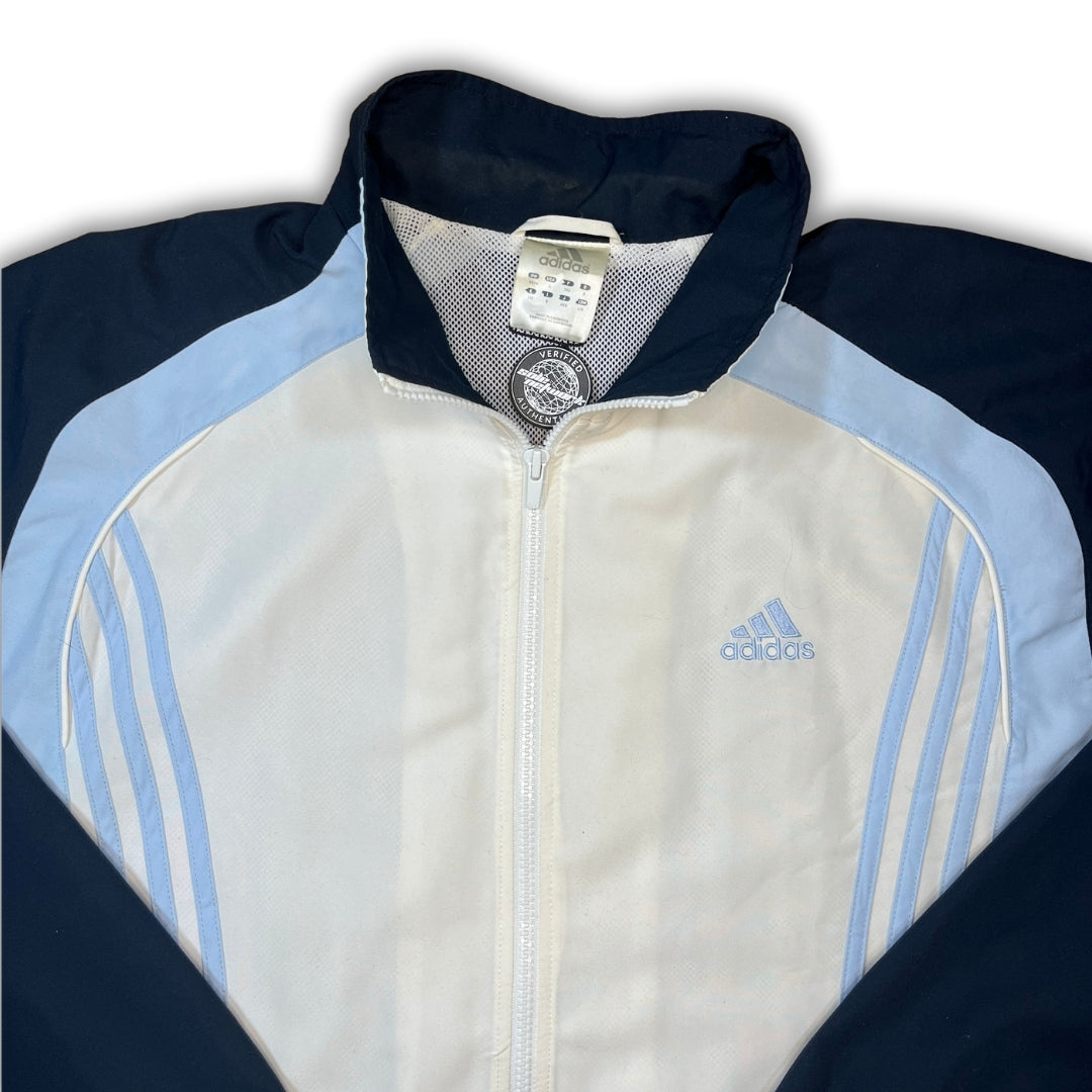 Vintage Blue Adidas Trackjacket (L)