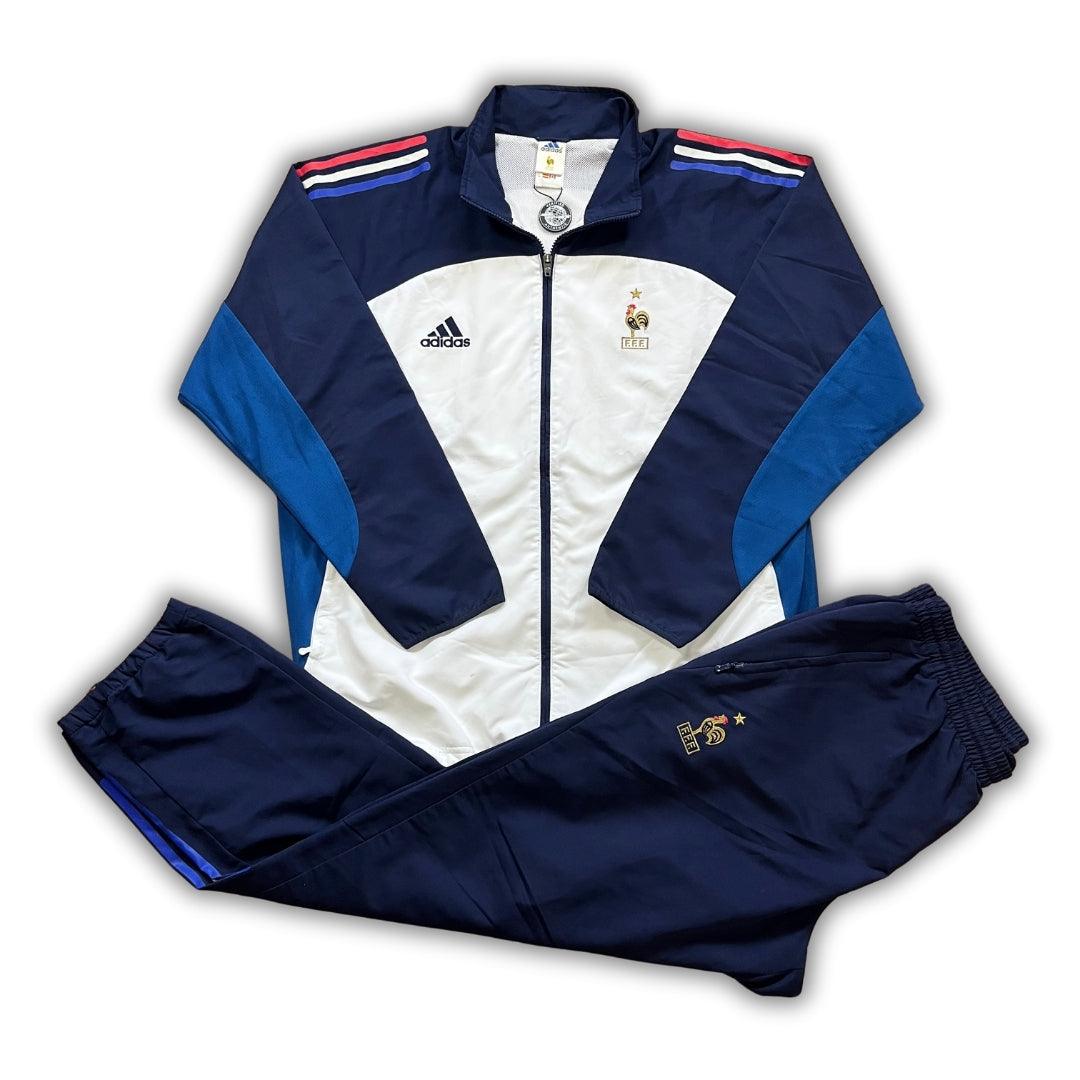 Vintage Adidas France Tracksuit (XL) - Solenetwork