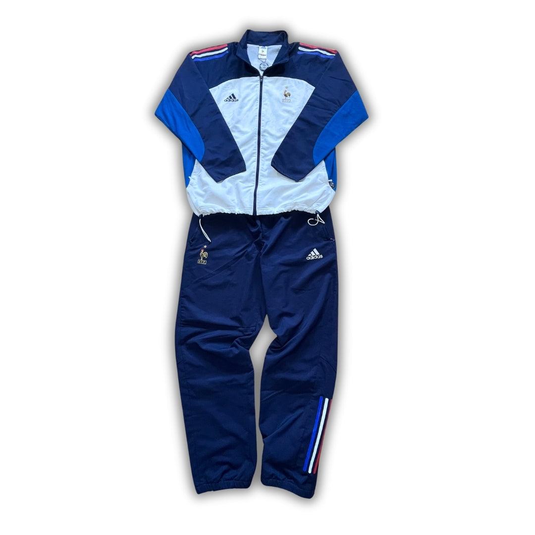 Vintage Adidas France Tracksuit (XL) - Solenetwork