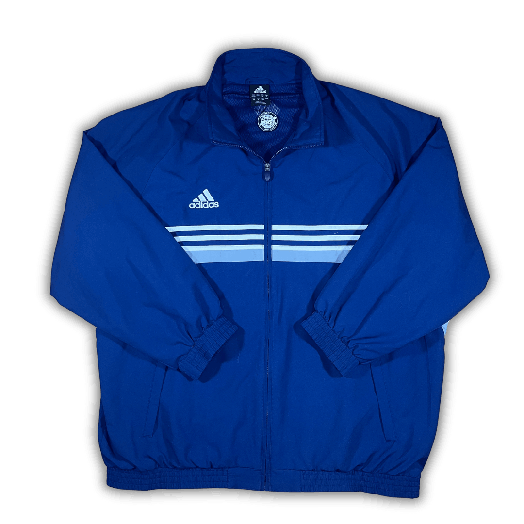 Vintage Adidas Blue Trackjacket (XL) - Solenetwork