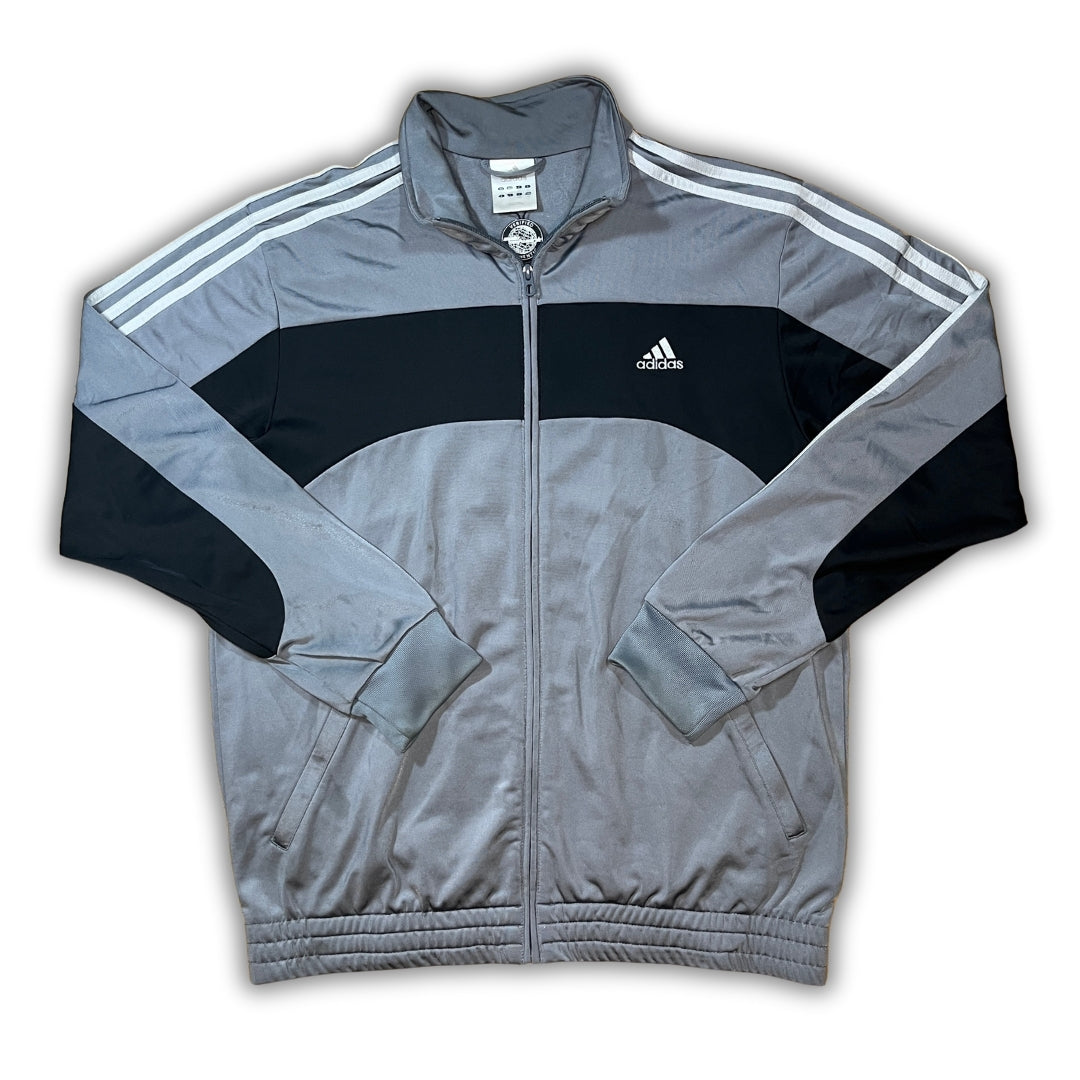 Vintage Adidas Grey Trackjacket (L)